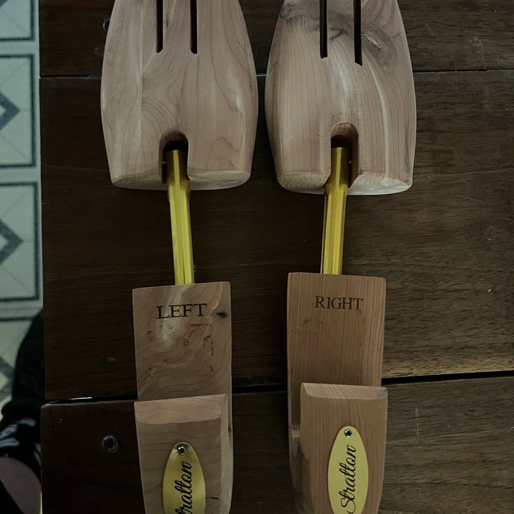Natural Wood Shoe Trees for Women Heels